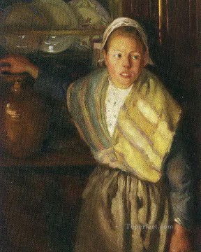 chica bretona 1910 Diego Rivera Pinturas al óleo